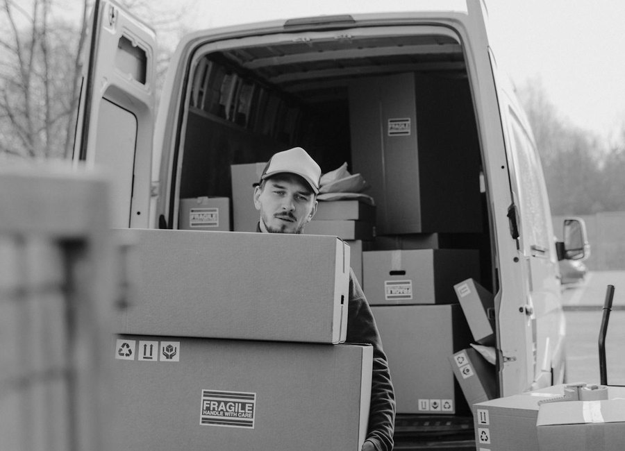 Admiral Van Lines movers on a job in New York